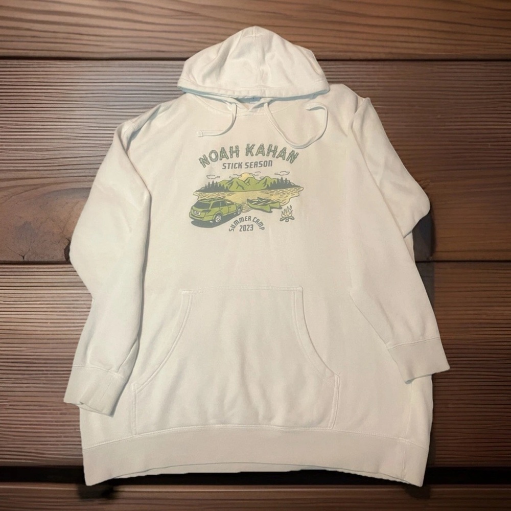 Noah Kahan Hoodie official merch from summer camp tour